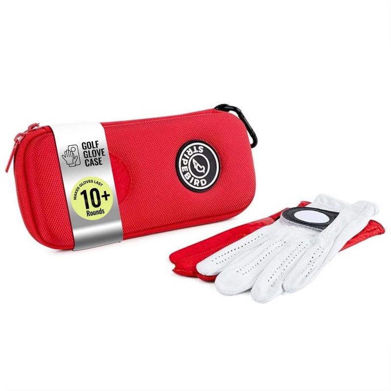 Stripebird - Original Performance Golf Glove Holder Case (Fairway Green) - Protect and Keep Golf Gloves Dry - Moisture Free Storage - Golf Glove Organizer Case - Image 1